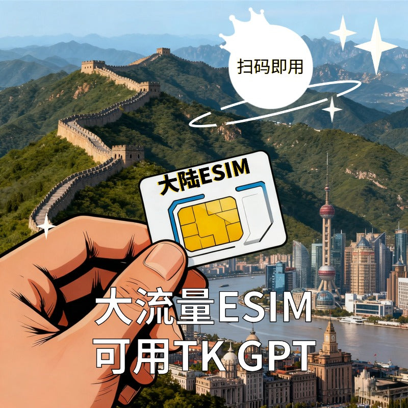 中国内地ESIM